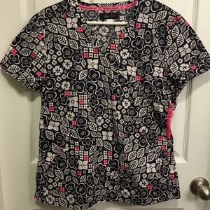 Koi Scrub Top Sz Lg